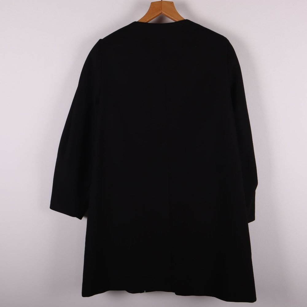 Zara Basics Basic Puff Sleeve Button Coat - image 4